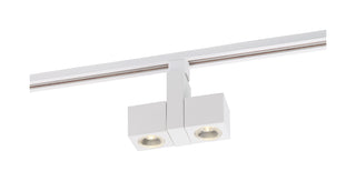 24W LED SQUARE DUAL TRACK HEAD