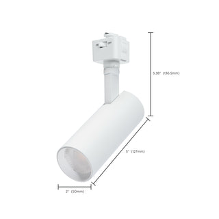 10W CCT LED TRK 48 WHT J-STYLE