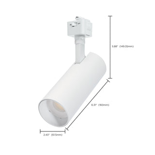 20W CCT LED TRK 48 WHT J-STYLE