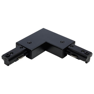 L CONNECTOR REV POLARITY BLK
