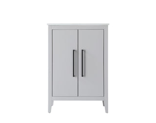 24 Inch Single Bathroom Vanity In Grey