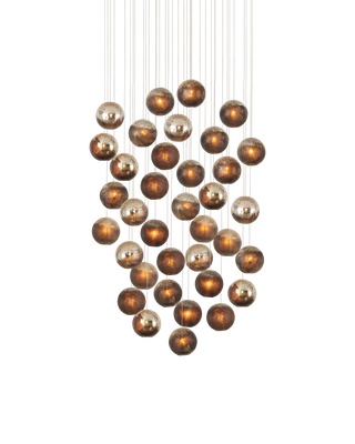 Pathos 36-Light Round Multi-Drop Pendant