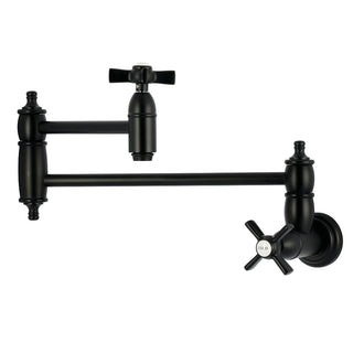 Millennium Pot Filler Faucet in Matte Black