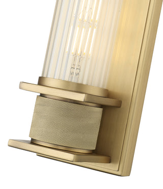 1-Light Wall Sconce Vintage Brass