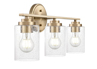 Moven 22" Wide 3-Light Vanity - Modern Gold