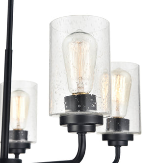 Moven 5-Light Chandelier Ceiling - Matte Black