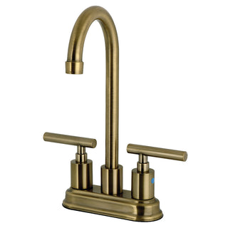 Manhattan Bar Prep Faucet in Antique Brass