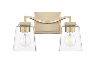 Avenna 2-Light Vanity Modern Gold