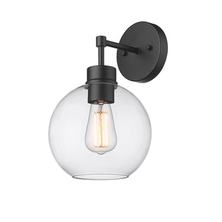 Basin 1-Light Outdoor Wall Sconce Powder Coated Black