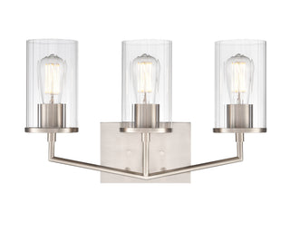 Beverlly 20" Wide 3-Light Vanity - Brushed Nickel