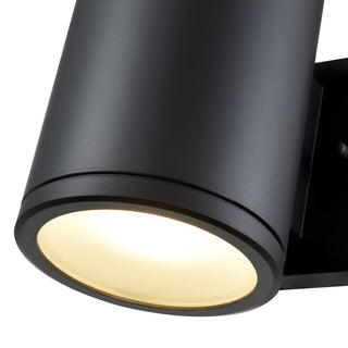 Vegas LED Outdoor Wall Sconce Powder Coated Black