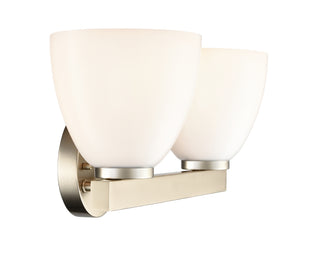 Apria 15.75" Wide 2-Light Vanity - Modern Gold