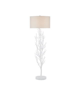 Twig White Floor Lamp