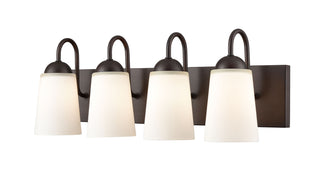 Ivey Lake 4-Light Vanity Rubbed Bronze