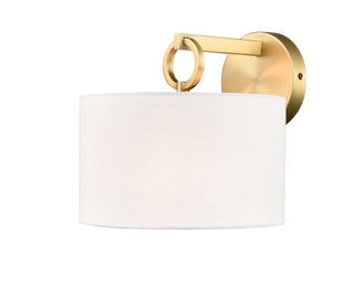 Braxstan 1-Light Wall Sconce Vintage Brass