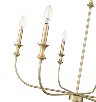 Savanne 6-Light Chandelier Ceiling Light Vintage Brass