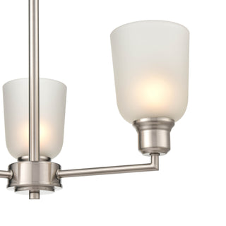 Amberle 3-Light Chandelier Ceiling Light Brushed Nickel