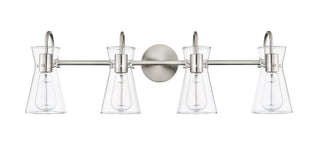 Camellia 4-Light Vanity Brushed Nickel