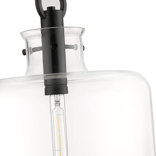 Hayloft 1-Light Pendant light Matte Black