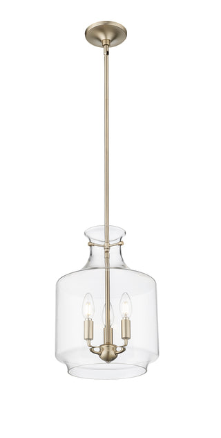Mahannah 3-Light Pendant Light Modern Gold