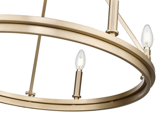 Carruth 6-Light Chandelier Ceiling Light Modern Gold