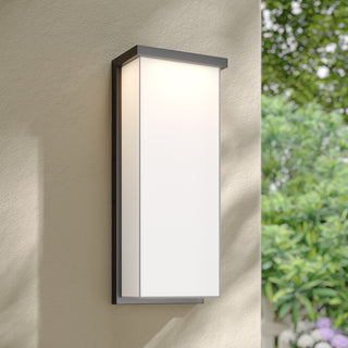Outdoor Wall Sconce LED Powder Coated Black