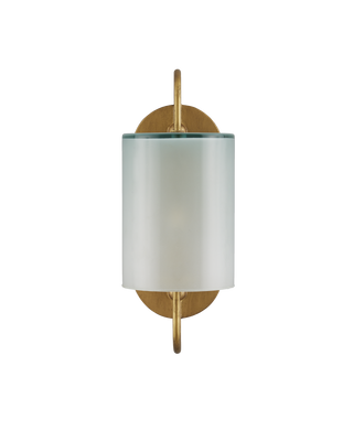 Glacier Brass Wall Sconce