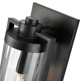 Braselton 23.75" High 1-Light Outdoor Wall Sconce - Powder Coated Black
