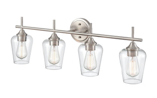 Ashford 4-Light Vanity - Brushed Nickel