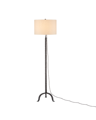 Sandro Nickel Floor Lamp