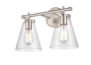 Aliza 2-Light Vanity Brushed Nickel