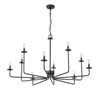 Marceline 1 - Light Chandelier Ceiling Light Matte Black