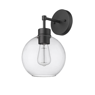 Basin 1-Light Outdoor Wall Sconce Powder Coated Black