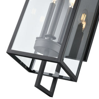 Lamont 3-Light Outdoor Wall Sconce Textured Black