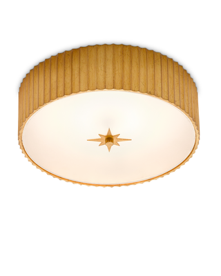 Caravel Gold Flush Mount