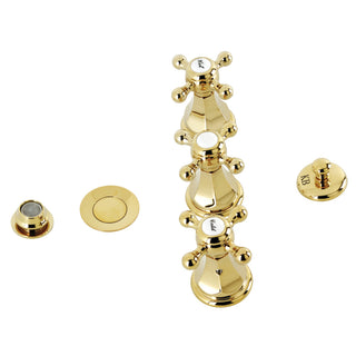 Metropolitan Bidet Faucet in Polished Brass