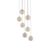 Finhorn 7-Light Round Multi-Drop Pendant