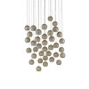 Giro 36-Light Round Multi-Drop Pendant