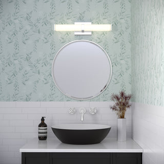 Tron 18" Bathroom Vanity LED Bath Bar - Chrome