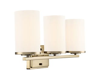 Verlana 22" 3-Light Vanity - Modern Gold