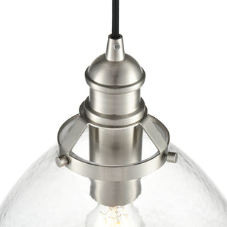 Khrisa 12.75" Wide 1-Light Pendant - Brushed Nickel