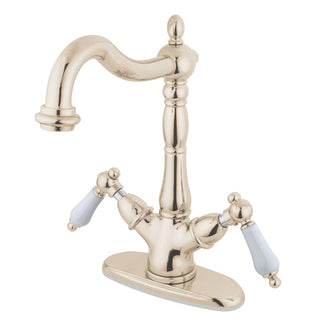 Heritage Vessel Faucet in Polished Nickel