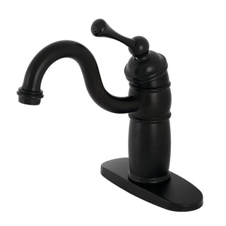 Vintage Bar Prep Faucet in Matte Black