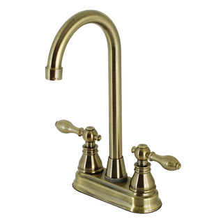 American Classic Bar Prep Faucet in Antique Brass