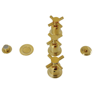 Concord Bidet Faucet in Brushed Brass