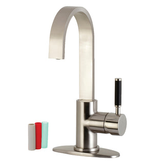 Kaiser Bar Prep Faucet in Brushed Nickel