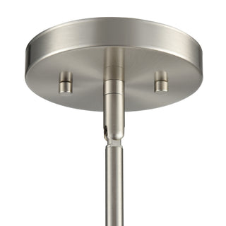 Laphia 8" Wide 1-Light Pendant - Brushed Nickel