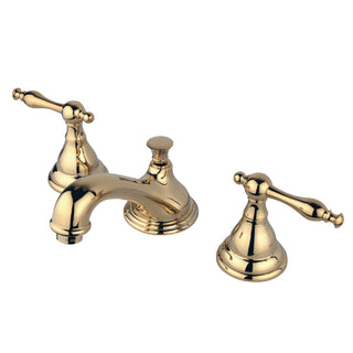 Widespread Bathroom Faucet in Polished Brass