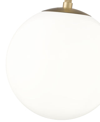 Kairo 12" Wide 1-Light Pendant - Vintage Brass