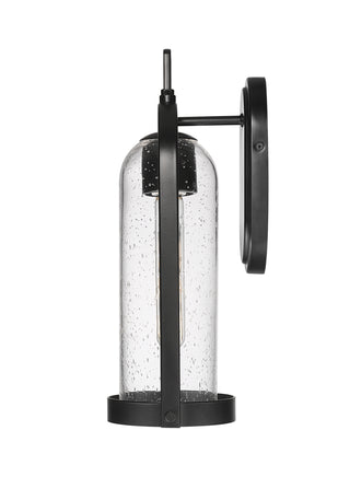 Luxio 15.25" High 1-Light Outdoor Wall Sconce - Powder Coated Black